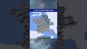Météo du 22 au 24 décembre 2025 : Prévisions détaillées