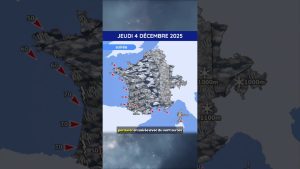 Météo du 4 au 6 décembre 2025 : Prévisions détaillées