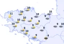 Météo en Bretagne : un ciel couvert mais calme ce mardi avant le retour du froid
