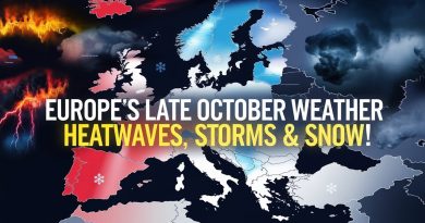 Météo fin octobre en Europe : vagues de chaleur, tempêtes et neige !