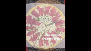 Mini croissants apéritifs au jambon : une recette facile !