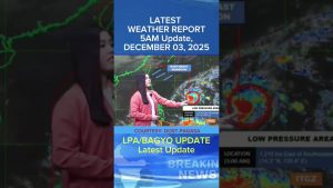 Mise à jour météo : 3 décembre 2025, 5h du matin