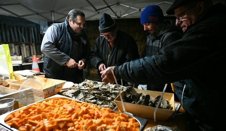 Mobilisation agricole: jour de réveillon de Noël sur les barrages du Sud-Ouest
