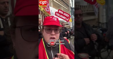 Mobilisation de la CGT pour l'union locale à Seclin