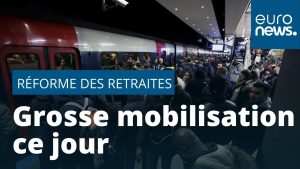 Mobilisation massive au 6ème jour de la grève en France