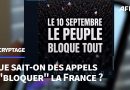 Mobilisation sur les réseaux : 'Tout bloquer' le 10 septembre