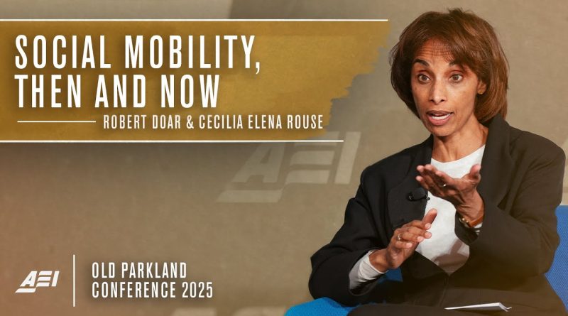 Mobilité sociale : hier et aujourd'hui avec Robert Doar et Cecilia Rouse