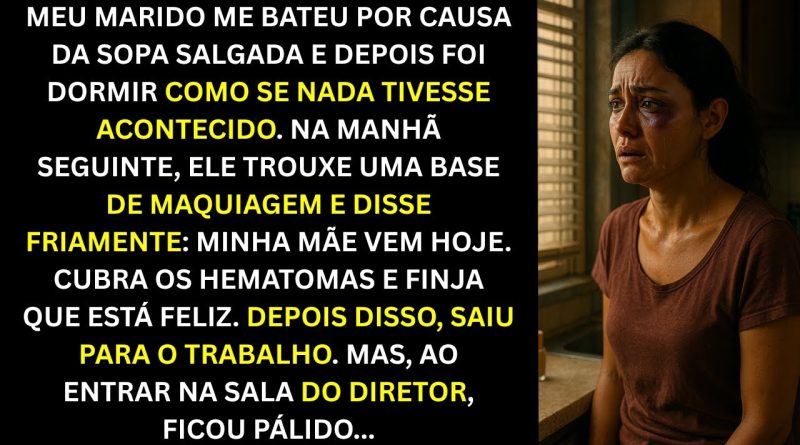 Mon mari m'a frappée à cause de la soupe, mais son patron...