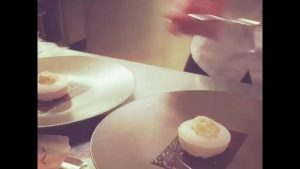 Mont Blanc revisité au restaurant L'Artisan à Genève