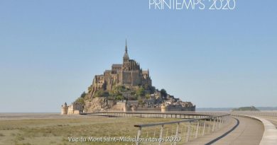 Le Mont Saint-Michel en grand confinement en images sur amazon