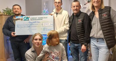Mortainais. Un chèque de plus de 2 000 € des Jeunes de Bion aux Les yeux de Cloé
