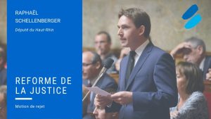 Motion de rejet sur la réforme de la justice
