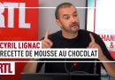 Mousse au chocolat : la recette de Cyril Lignac