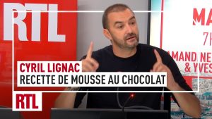 Mousse au chocolat : la recette de Cyril Lignac