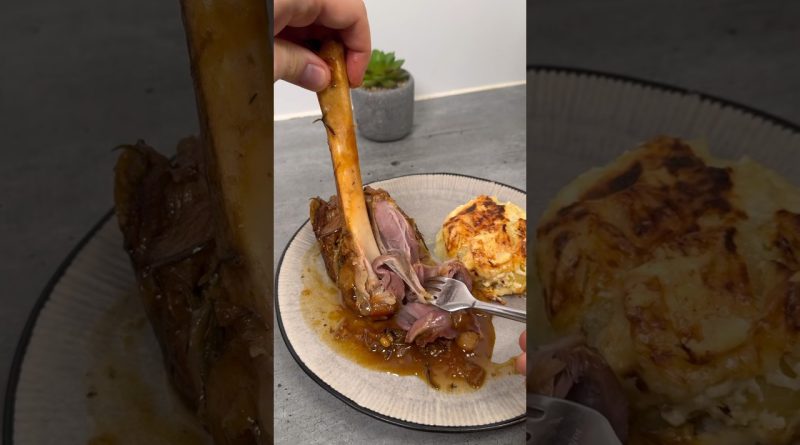 Mousse d'agneau confite : recette de cuisson lente