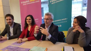 Municipales à Tours : « Je sens un vrai enthousiasme autour de moi », Emmanuel Denis lance sa campagne - Mag'Centre