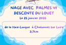 NAGE AVEC PALMES 49 : DESCENTE DU LOUET, avec et sans support, le dimanche 25 janvier 2026 - CIBPL-FFESSM