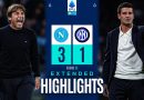 NAPOLI-INTER 3-1 : RĂ©sumĂ© Ătendu de la SĂ©rie A 2025/26