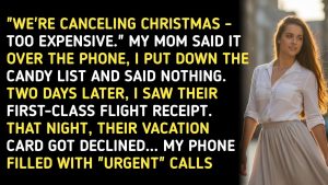 NOËL ANNULÉ : TROP CHER, A DIT MA MÈRE AU TÉLÉPHONE