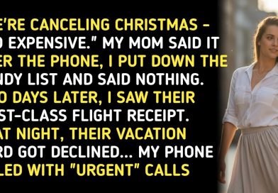 NOËL ANNULÉ : TROP CHER, A DIT MA MÈRE AU TÉLÉPHONE