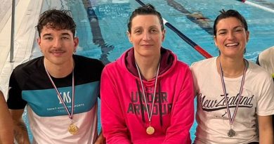 Natation à L'Aigle : Adrien Cotier et Laurence Texier en or aux épreuves de demi-fond