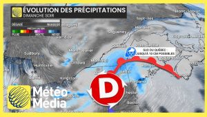 Neige dimanche : une surprise inattendue pour le sud du Québec