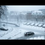 Neige en France : Valenciennes paralysée par l’hiver