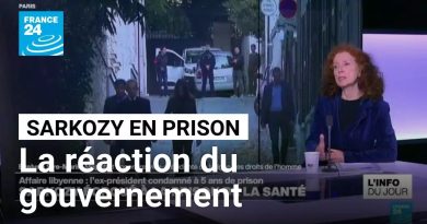 Nicolas Sarkozy incarcéré : réactions du gouvernement Macron