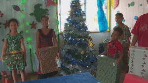 Noël, un spectacle savamment orchestré dans la famille Tehaamoana-Marere