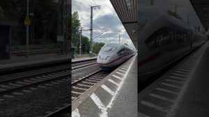 Nouveau train ICE : Francfort-Amsterdam en action