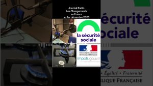 Nouveautés en France dès le 1er décembre 2025