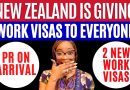 Nouvelles Zélande : 2 nouveaux visas de travail et PR à l'arrivée
