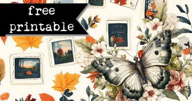 🎁🍁 Obtenez des papiers numériques d'automne gratuits !