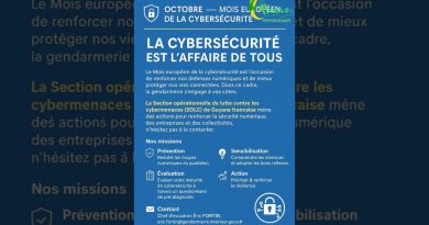 Octobre : Unis pour une cybersécurité renforcée en Guyane !