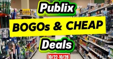 Offres BOGOs et Promotions à Publix du 22 au 28 octobre