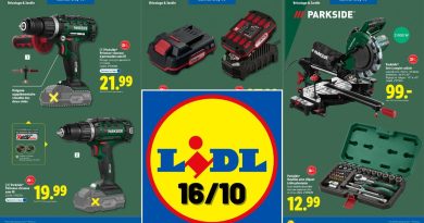 Offres LIDL du 16 octobre : Bricolage PARKSIDE et promos 🔥