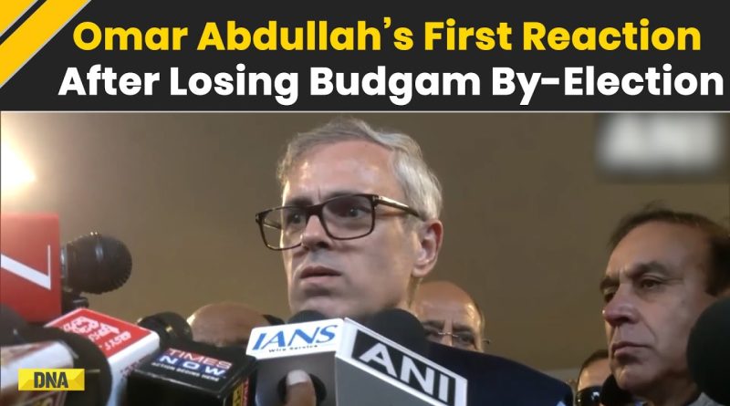 Omar Abdullah réagit à la défaite de la Conférence nationale à Budgam