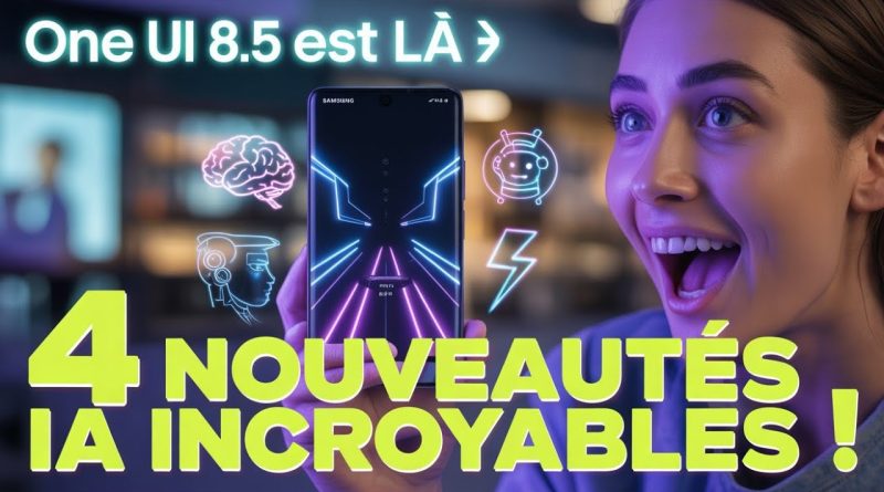 One UI 8.5 : 4 Innovations IA Qui Vont Vous Étonner !