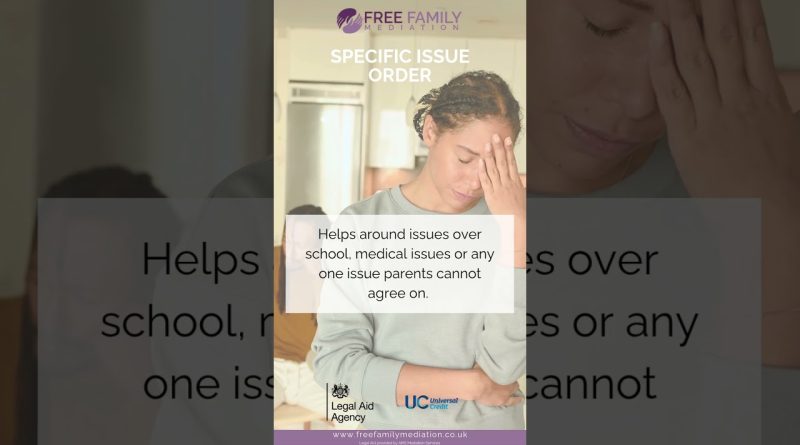 Ordonnances du tribunal familial : Médiation familiale gratuite