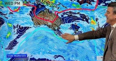 Oz : Chaleur tropicale et froid polaire, orages en prime !