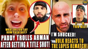 Paddy Pimblett se moque d'Arman Tsarukyan après son titre !