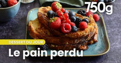 Pain perdu : la recette incontournable de 750g