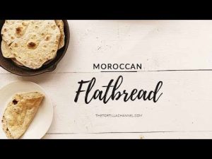 Pain plat marocain épicé