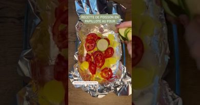 Papillote de poisson au four : recette rapide et facile