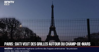 Paris: Rachida Dati veut installer des grilles autour du Champ-de-Mars pour le sécuriser la nuit