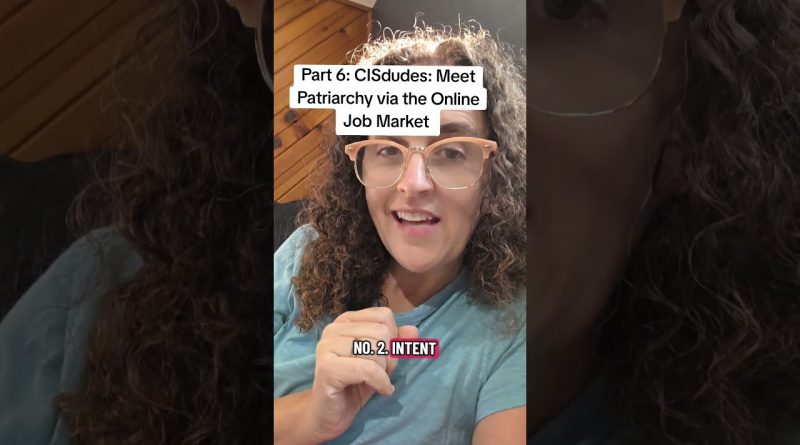 Partie 6 - Hommes cis : Découverte du patriarcat en ligne