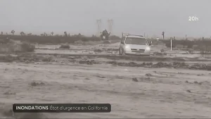 Pluies torrentielles et crues soudaines touchent la Californie