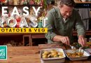 Pommes de terre rôties et légumes de Noël faciles