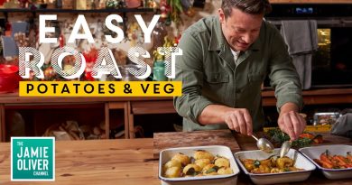 Pommes de terre rôties et légumes de Noël faciles