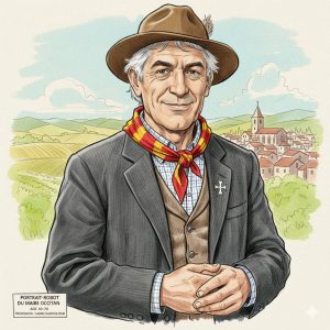 Portrait robot imaginé par l'IA Gemini